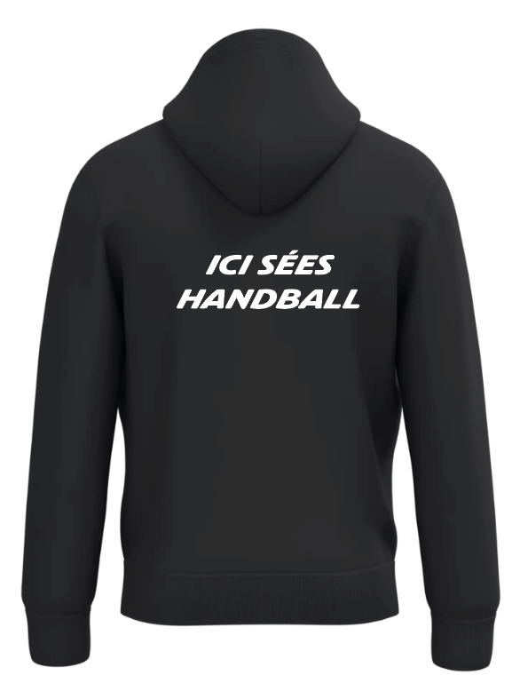 Sweat à Capuche Pour Femme – Design Handball Avec Slogan Original, Coupe Classique, 241g, Coton, Parfait Pour Joueuses Amateurs Ou Pro