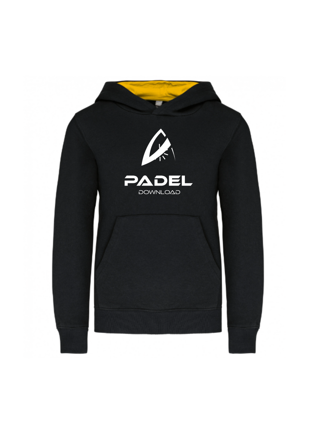 Sweat-shirt capuche contrastée Enfant