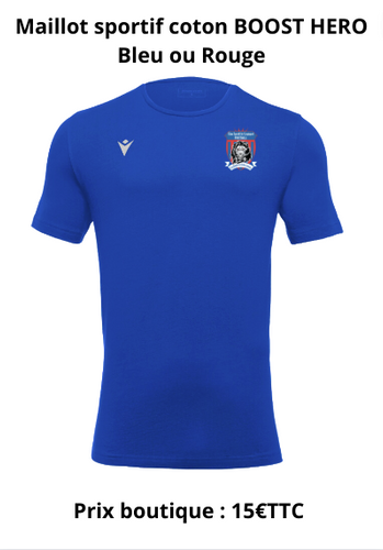 Maillot sportif en coton BOOST HERO Macron