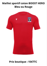 Charger l&#39;image dans la galerie, Maillot sportif en coton BOOST HERO Macron