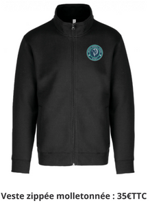Veste zippée K472