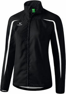 veste running femme noir blanc