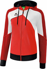 Charger l&#39;image dans la galerie, veste entraînement premium one 2.0 femme rouge blanc