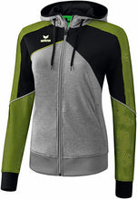 Charger l&#39;image dans la galerie, veste entraînement premium one 2.0 femme gris vert chiné