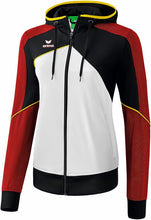 Charger l&#39;image dans la galerie, veste entraînement premium one 2.0 femme blanc noir rouge chiné