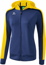 Charger l&#39;image dans la galerie, veste entraînement liga 2.0 femme jaune bleu