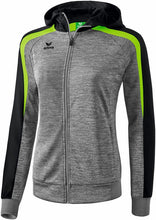 Charger l&#39;image dans la galerie, veste entraînement liga 2.0 femme gris chiné green