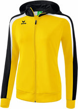 Charger l&#39;image dans la galerie, veste entraînement liga 2.0 femme  jaune noir