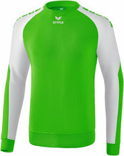 Charger l&#39;image dans la galerie, sweat shirt essential 5-C green blanc