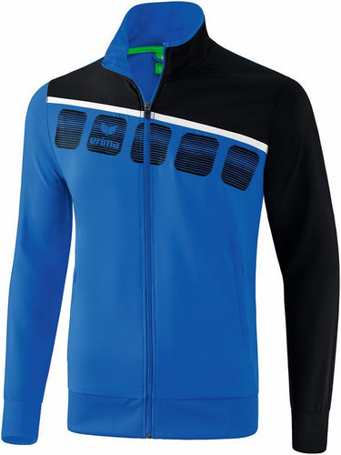 Veste bleue et noire Polyester 5-C