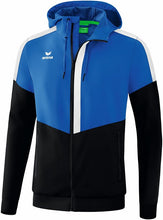 Charger l&#39;image dans la galerie, veste à capuche tracktop squad new royal noir
