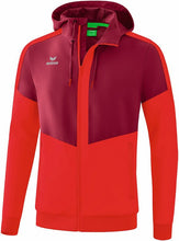 Charger l&#39;image dans la galerie, veste à capuche tracktop squad rouge bordeaux