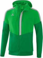 Charger l&#39;image dans la galerie, veste à capuche tracktop squad green green gecko