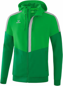 veste à capuche tracktop squad green green gecko