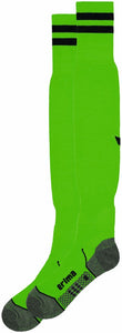 Bas stripes green noir