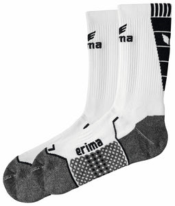 Chaussettes entraînement blanc noir