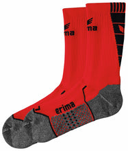 Charger l&#39;image dans la galerie, Chaussettes entraînement rouge noir