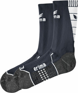 Chaussettes entraînement slate grey blanc