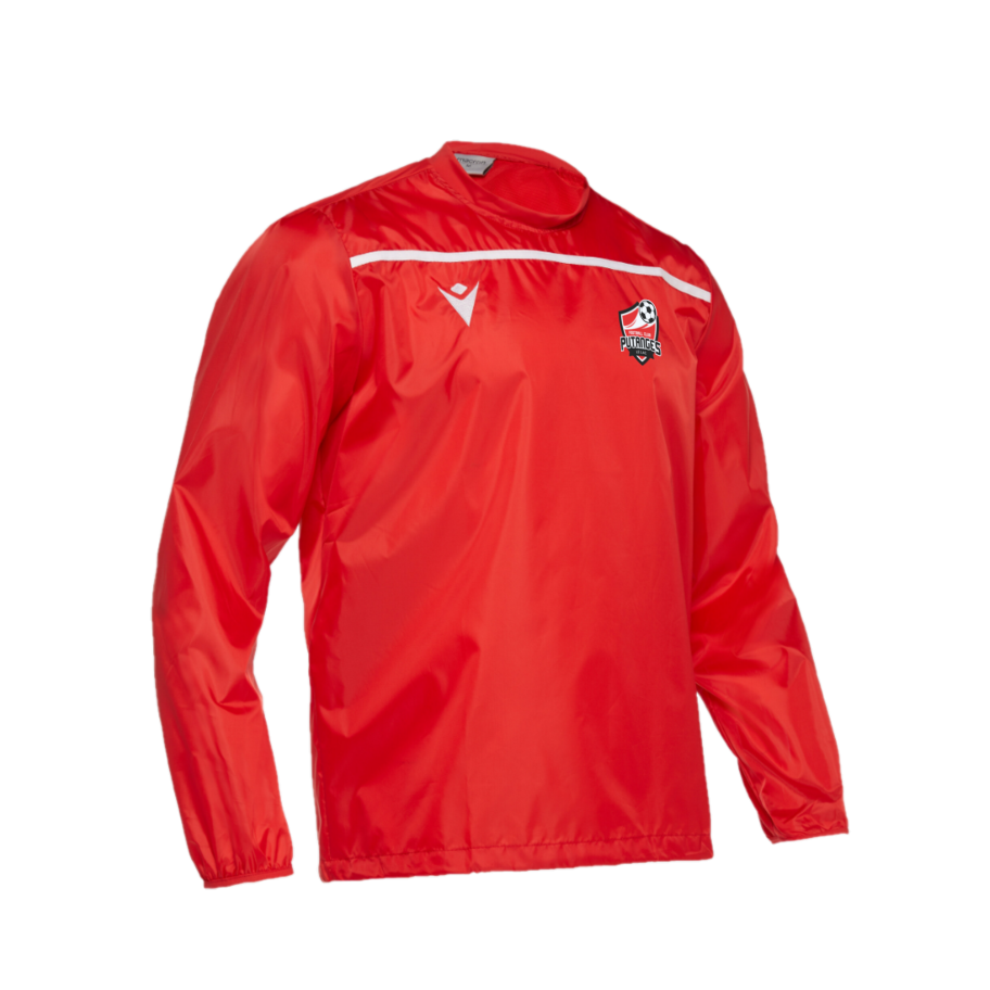 veste de pluie rouge putanges fc