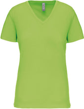 Charger l&#39;image dans la galerie, Tee-Shirt Bio col V Femme / Personnalisable