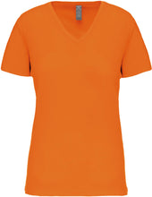 Charger l&#39;image dans la galerie, Tee-Shirt Bio col V Femme / Personnalisable