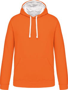 Sweat-Shirt à Capuche Contrastée Homme / personnalisable