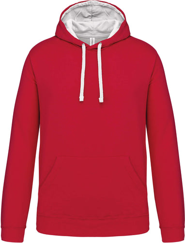 Sweat-Shirt à Capuche Contrastée Homme / personnalisable