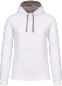 Sweat-Shirt à Capuche Contrastée Homme / personnalisable