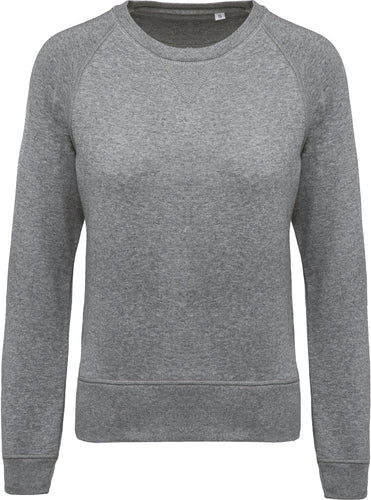 Sweat-Shirt Bio col rond manches raglan Femme / Personnalisable