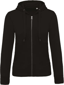 Sweat-Shirt Bio zippé capuche Femme / Personnsalisable