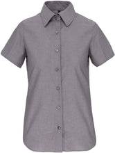 Charger l&#39;image dans la galerie, Chemise oxford Manches Courtes Femme / Personnalisable