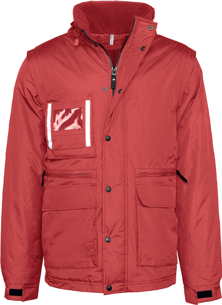 Parka Workwear  Manches Amovibles / Personnalisable