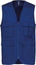Charger l&#39;image dans la galerie, Gilet Multipoches non doublé / Personnalisable