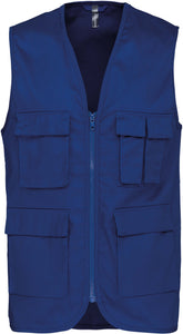 Gilet Multipoches non doublé / Personnalisable
