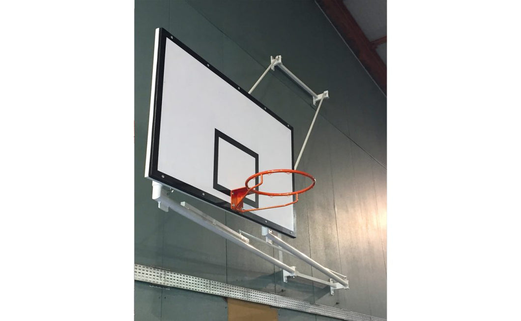 but de basket mural rabattable
