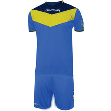 Charger l&#39;image dans la galerie, ensemble maillot interlock new royal jaune