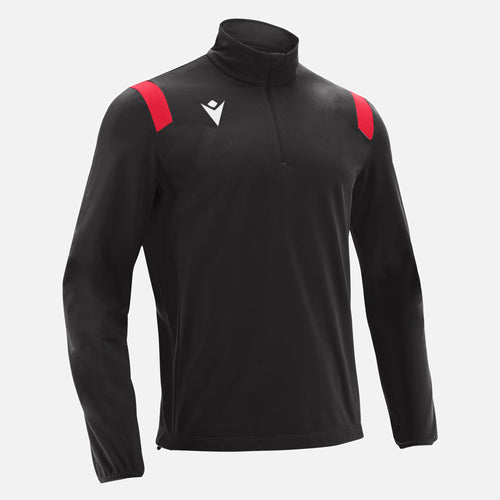 haut entraînement gange noir rouge