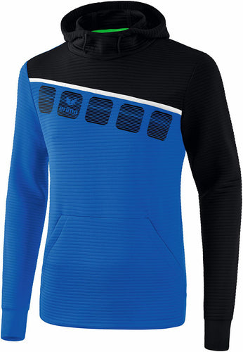 sweat noir et bleu royal csfmv