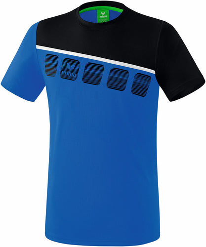 tshirt noir et bleu royal csfmv