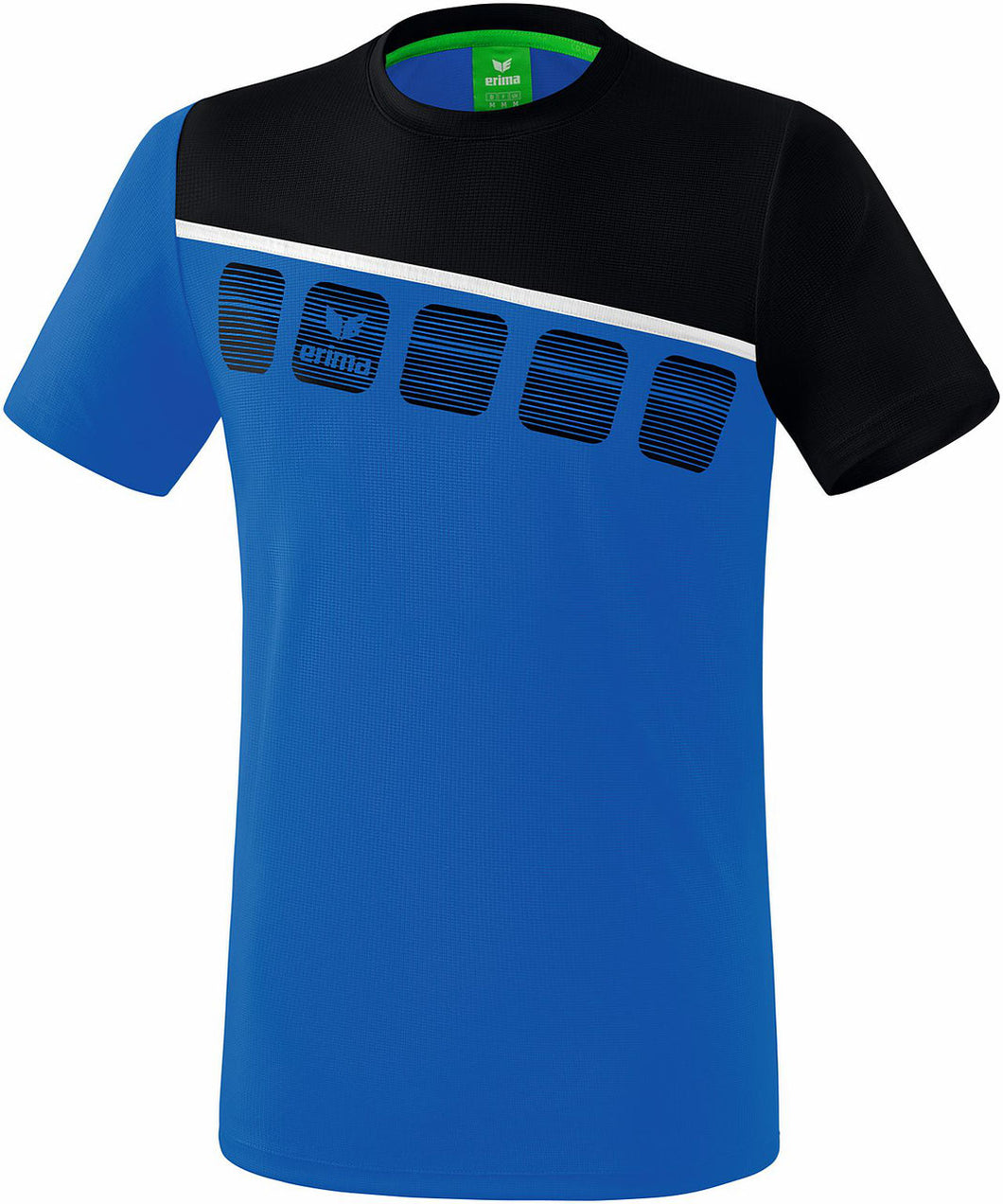 tshirt bleu royal noir fca