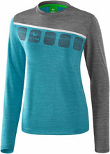 Charger l&#39;image dans la galerie, longsleeve femme 5-C bleu gris