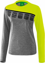 Charger l&#39;image dans la galerie, longsleeve femme 5-C gris vert