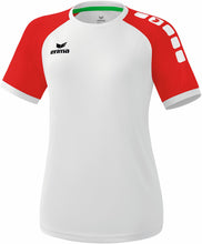 Charger l&#39;image dans la galerie, maillot femme zenari 3.0 blanc rouge