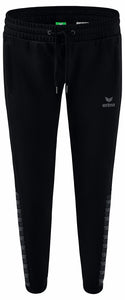pantalon sweat esential team femme noir