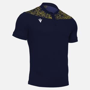 polo chenda marine jaune