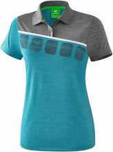 Charger l&#39;image dans la galerie, polo femme 5-C bleu gris