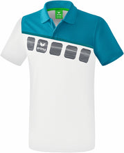 Charger l&#39;image dans la galerie, polo homme 5-C blanc belu