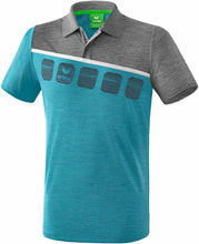 Charger l&#39;image dans la galerie, polo homme 5-C bleu gris