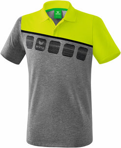 polo homme 5-C gris vert