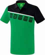 Charger l&#39;image dans la galerie, polo homme 5-C vert noir